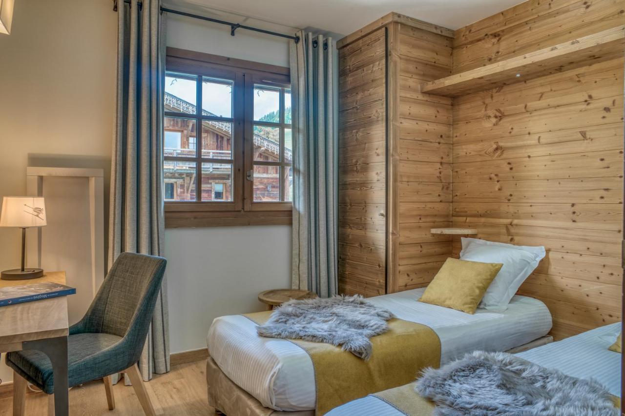 Les Loges Blanches Hotel Megève Екстериор снимка