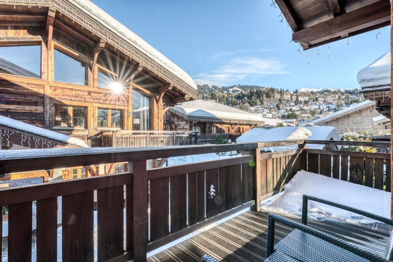 Les Loges Blanches Hotel Megève Екстериор снимка