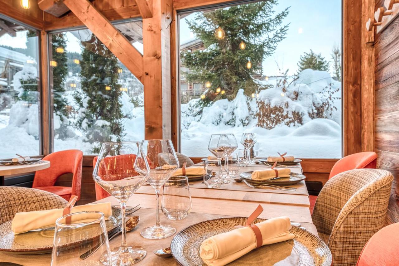 Les Loges Blanches Hotel Megève Екстериор снимка