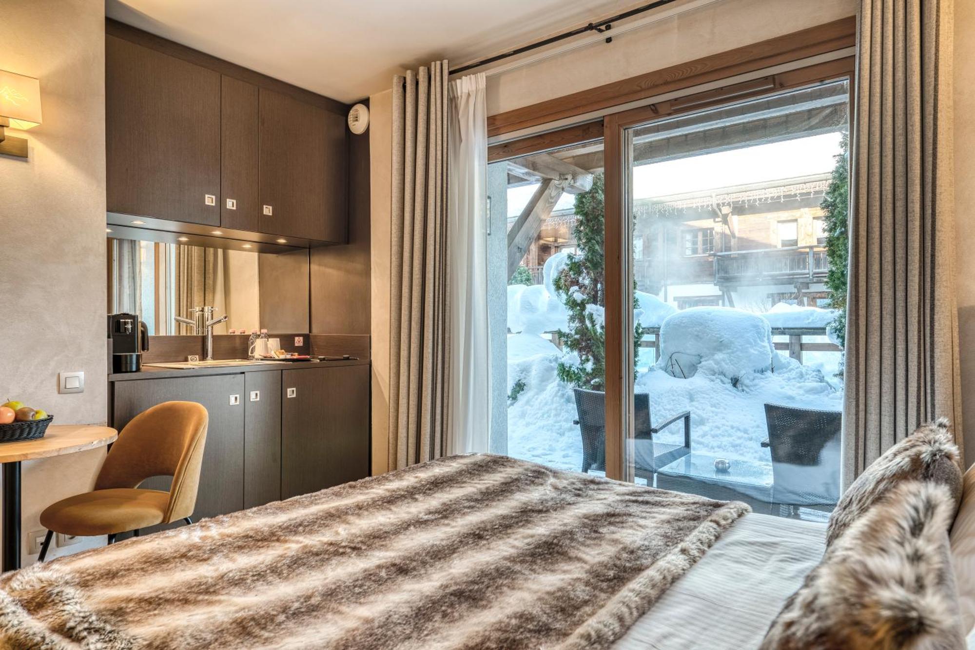 Les Loges Blanches Hotel Megève Екстериор снимка